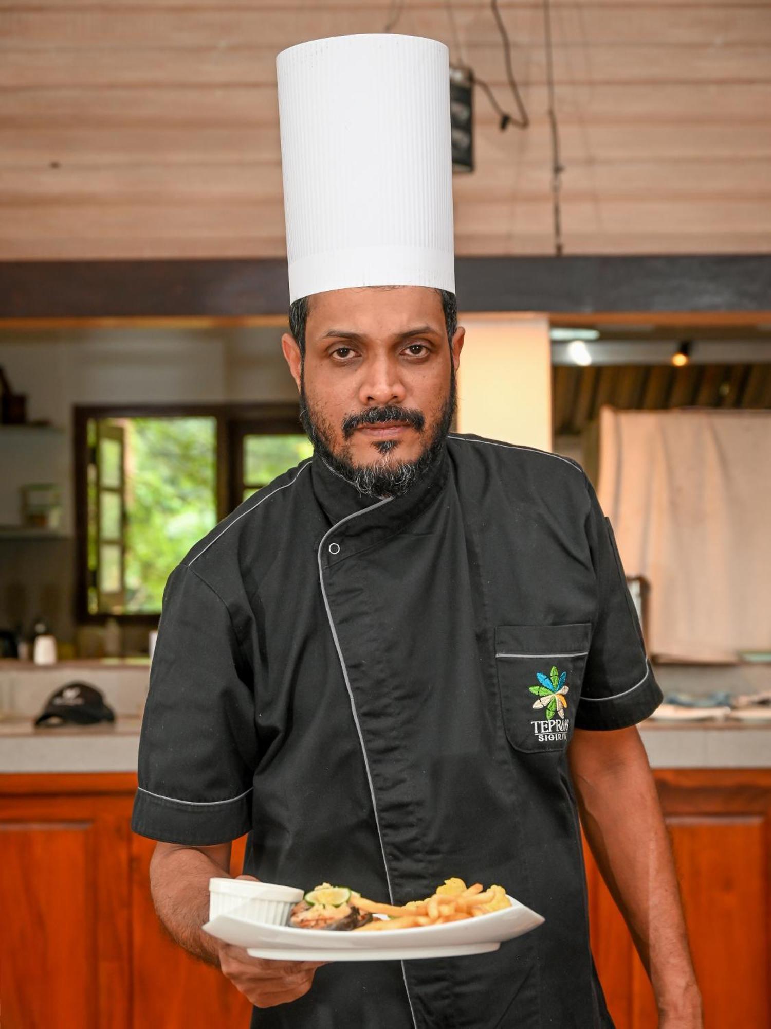 Tepraas Sigiriya Hotell Eksteriør bilde